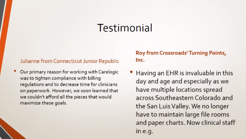 CareLogic EHR reviews